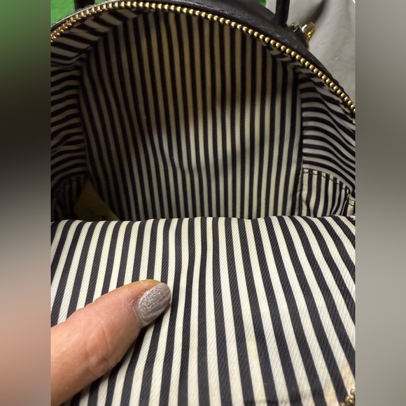 kate spade finer things - merry convertible leather backpack EUC - Picture 3 of 8